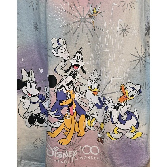 ✨ Walt Disney World 100 Years Spirit Jersey L Tie Dye Mickey & Friends GUC‎ ✨ - Picture 5 of 6